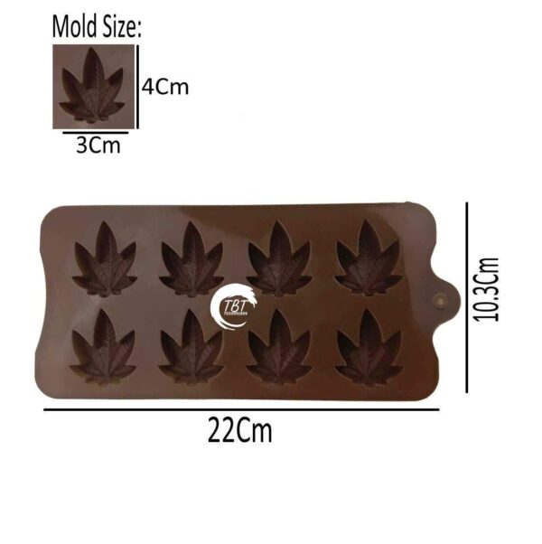 Silicone Leaf Chocolate Mold - Image 4