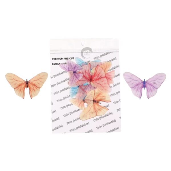 pastel-color-medium-size-edible-pre-cut-butterfly-wafer-paper