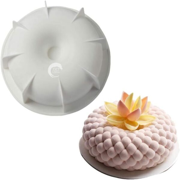 Buddha Fruit Large Donuts Shap Silicone Cake Mold - Image 3