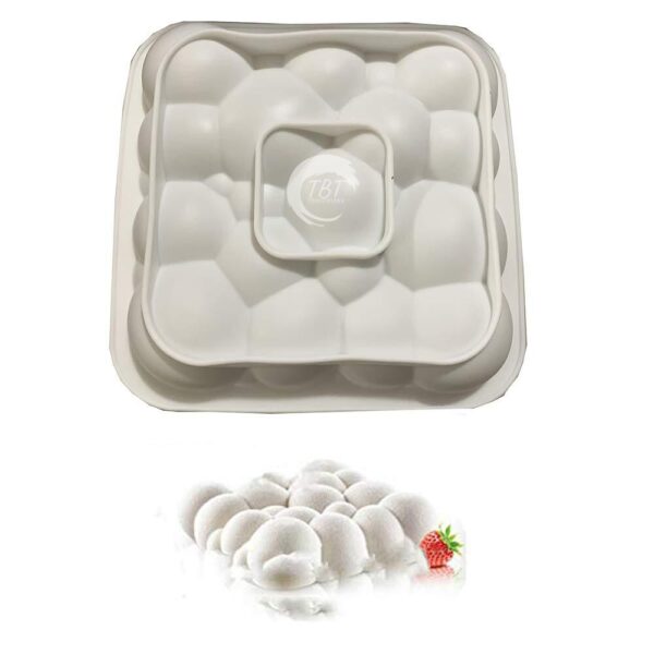 3D Bubbles Sky Cloud Silicone Cake Mold - Image 5