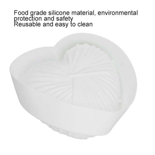 Valentine's Silicone Heart Cake Mold - Image 8