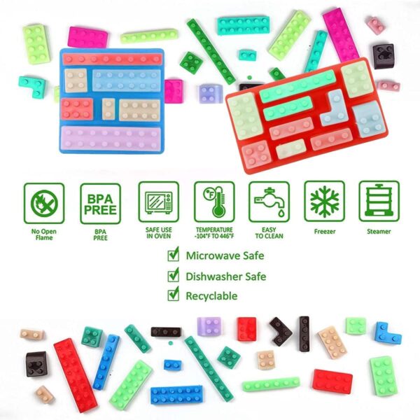 Lego Brick Silicone Chocolate Mold - Image 3