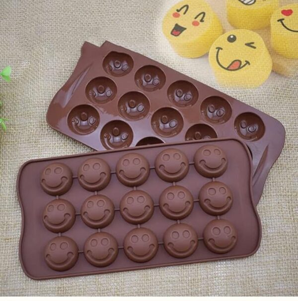 Smiley Silicone Chocolate Mold - Image 3