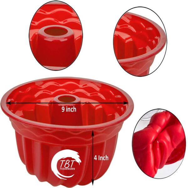 Silicone Bundt Cake Baking Mold - Image 4