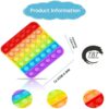 Square Pop It Push pop Bubble Toy/Silicone Chocolate Mold - Image 2