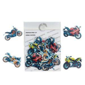 bikes-edible-pre-cut-wafer-paper