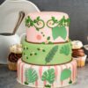 2 Cavities Tropical Leaf Silicone Fondant Mold - Image 4
