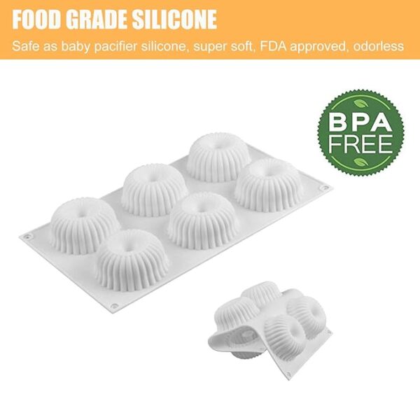 3D Hemisphere Geo Silicone Baking Mold - Image 4