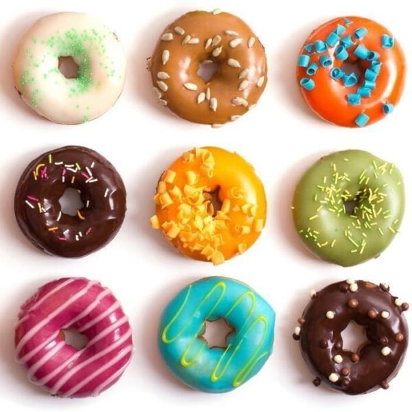 6 Cavity Silicone Donut Baking Mold - Image 4
