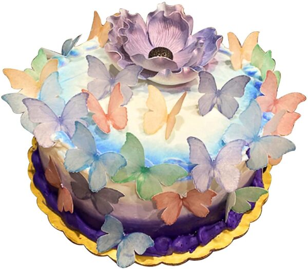 Edible Pre-Cut Flowers Wafer Paper #2 - Image 5