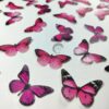 Small Pink Butterfly Edible Pre-Cut Wafer Paper - Image 4