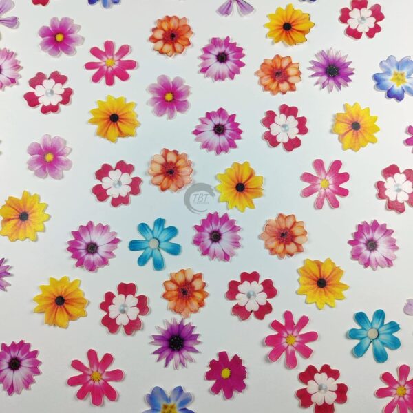 Edible Pre-Cut Flowers Wafer Paper #1 - Image 3