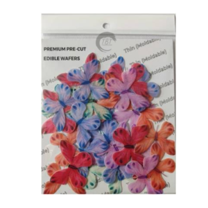 stripes-small-size-edible-pre-cut-butterfly-wafer-paper