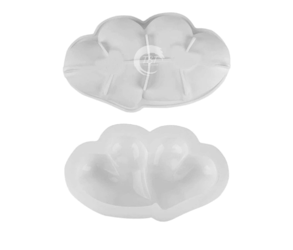 2 Cavity Silicon 3D Heart Entremet Cake & Mousse Mold - Image 3