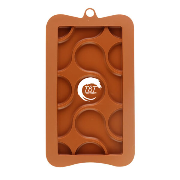 Flow Shape Silicone Chocolate Bar Mold - Image 2