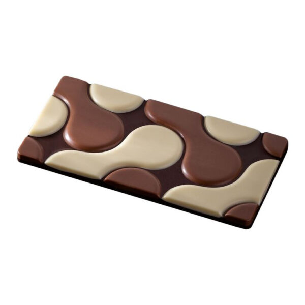 Flow Shape Silicone Chocolate Bar Mold - Image 3