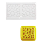3d-2-cavity-square-stone-garnishing-shape-cake-mold