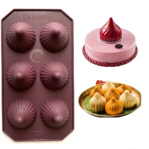 6-cavity-silicone-modak-shape-chocolate-mold