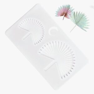 2-sizes-origami-sun-palm-leaf-silicone-chocolate-mold