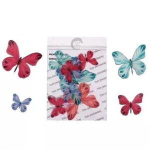 stripes-mix-size-edible-pre-cut-butterfly-wafer-paper