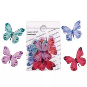 stripes-big-size-edible-pre-cut-butterfly-wafer-paper