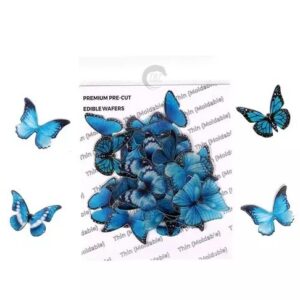 blue-edible-pre-cut-butterfly-wafer-paper