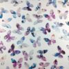 Abstract Purple Color Edible Pre-Cut Butterfly Wafer Paper - Image 2