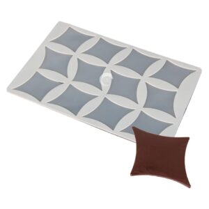 square-diamond-shape-silicone-chocolate-garnishing-sheet