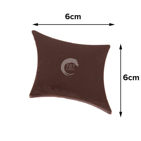 Square Diamond Shape Silicone Chocolate Garnishing Sheet Mold - Image 4