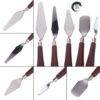 5 Pcs Stainless Steel Artists Palette Knife - Image 3