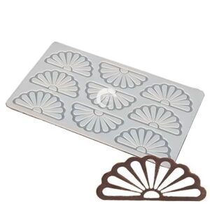 9-cavity-fan-silicone-garnishing-sheet