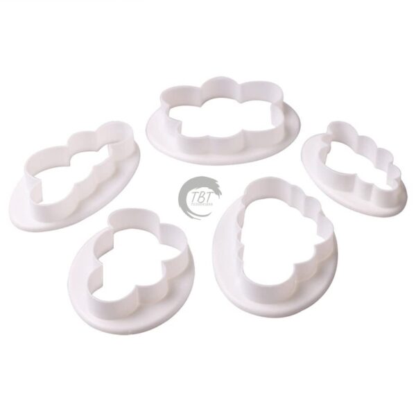 5Pcs Different Flufy Cloud Cutters - Image 6