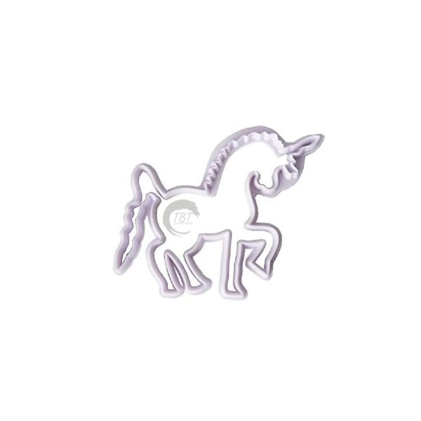 Single Unicorn Cookie And Fondant Cutter - Image 4