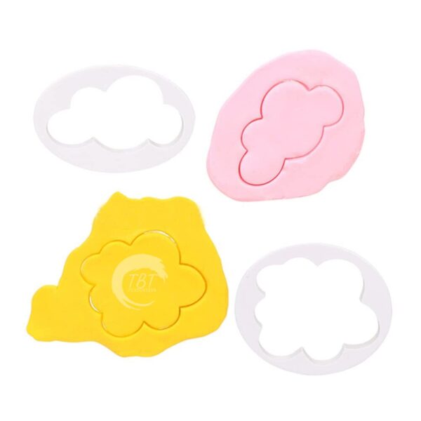 5Pcs Different Flufy Cloud Cutters - Image 5
