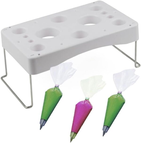 Piping Bag Holder and Cake Tip Organizer Stand - Image 2