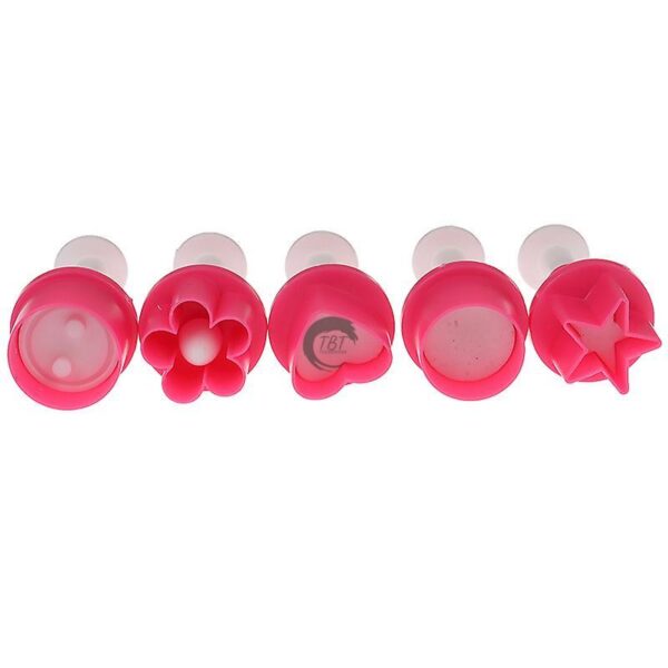 5 Different Shapes Fondant Plunger Cutter - Image 5
