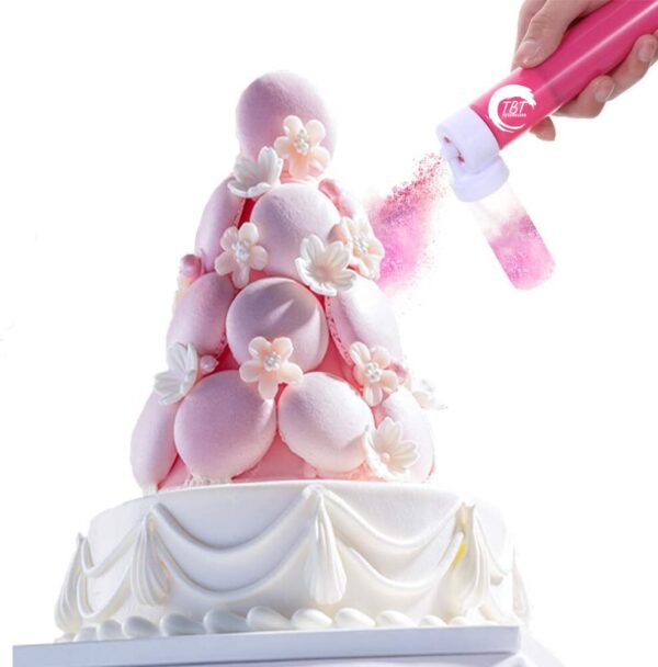 Shimmer Airbrush Pump Cakes Glitter Decorating Tool - Image 4
