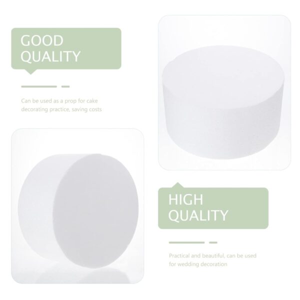 Round Cake Dummy 10x4 Inch - Image 3