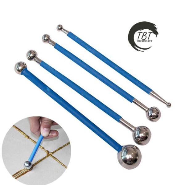 4 Pcs Modelling Ball for Fondant Cake Flower Decorating Tools - Image 6