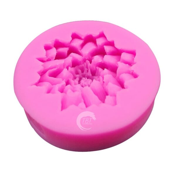 Lotus Flower Silicone Fondant Mold - Image 2