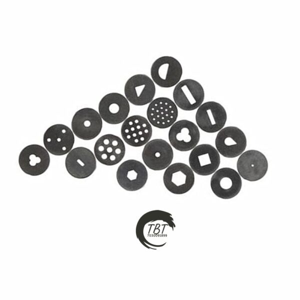 Stainlesss Steel Metal Clay Extruder with 20 Discs - Image 3
