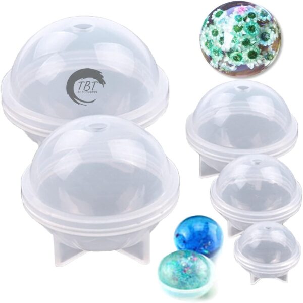 5 Pcs Ultimakes Silicone Ball Mold - Image 6