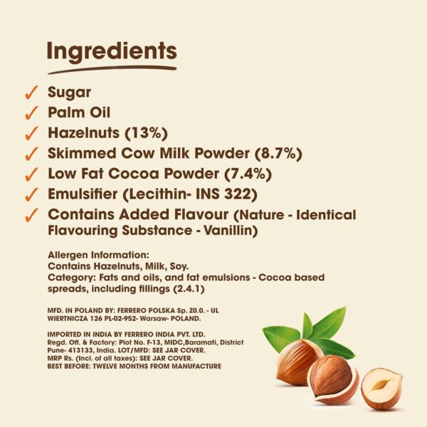 Nutella Hazelnut Spread 400 GM - Image 6