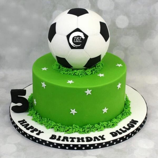 Football Pattern Fondant And Cookie Cutter - Image 2