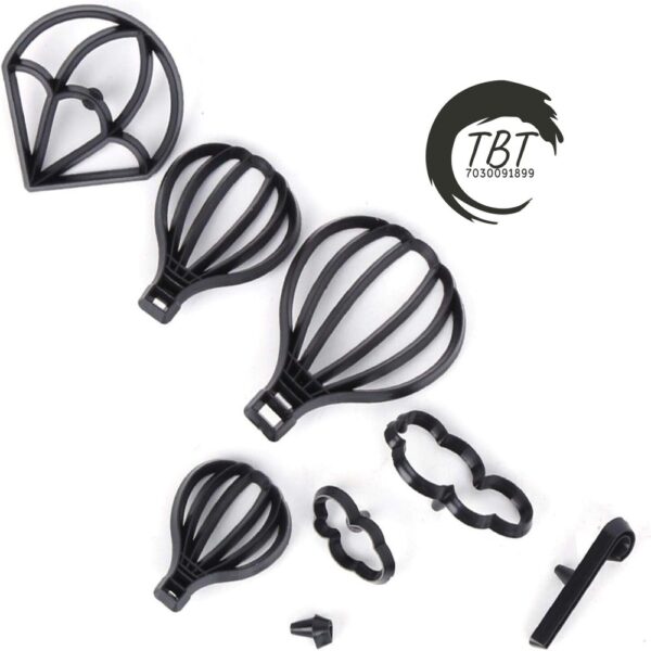 Hot Air Balloon Silhouette Fondant And Cookie Cutter Set - Image 4