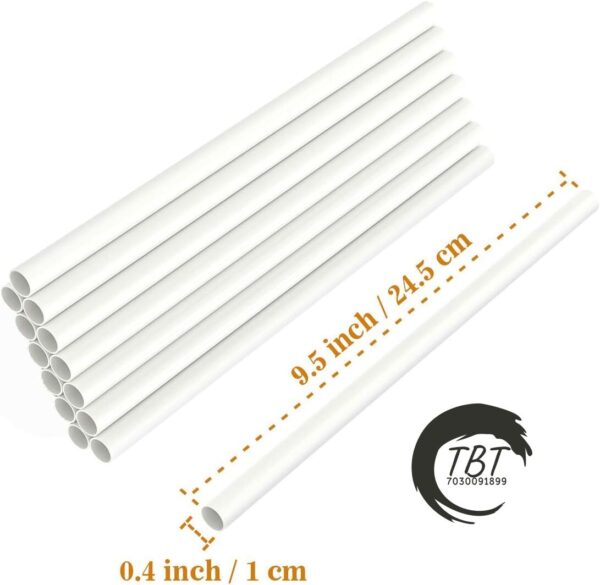 8 Pcs Plastic Tiered Cake Dowels 10MM - Image 4