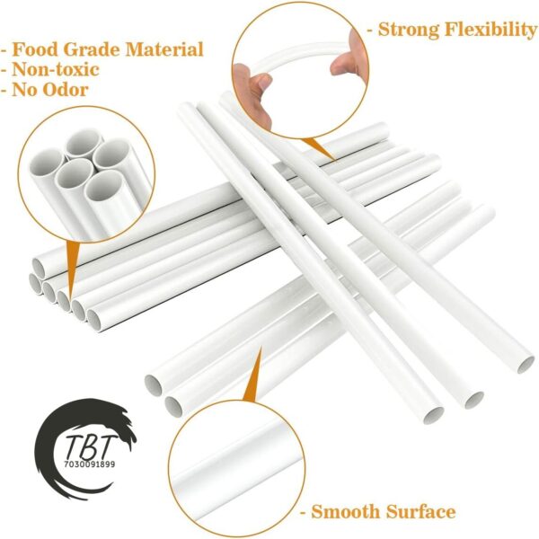 8 Pcs Plastic Tiered Cake Dowels 10MM - Image 3
