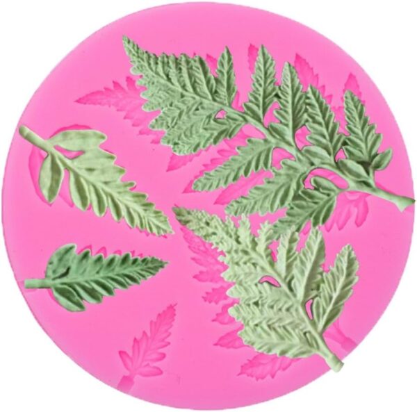 Pteridophyte Leaf Silicone Fondant Mold - Image 3