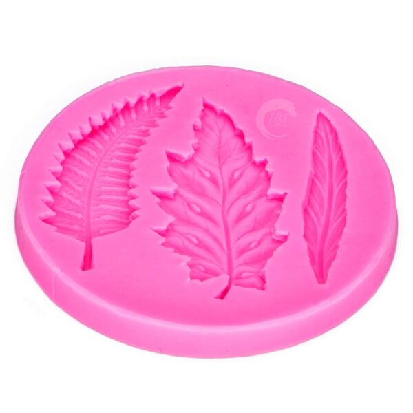 Leaves Feather Shape Silicone Fondant Mold - Image 2