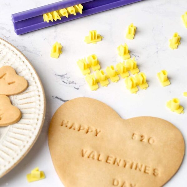 Alphabet Letter Number Fondant And Cookie Stamp Embosser - Image 6